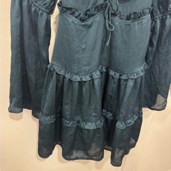 Lush Ruffle Mini Dress - Picture 4 of 6